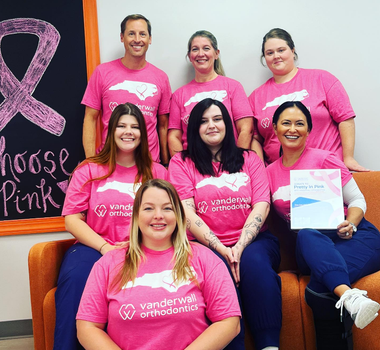 VanderWall Orthodontics’ Annual Pretty in Pink Foundation Support Is Underway